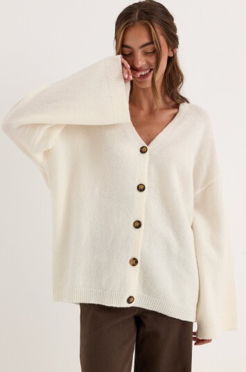 Bubbleroom Chunky Knitted Cardigan