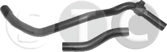 Slange, varmeveksler-radiator STC T409020