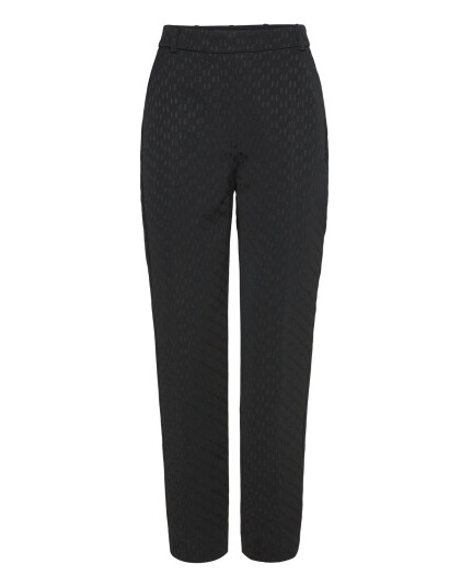 Karl Lagerfeld Monogram Suit Pants - Black - IT40-SE36