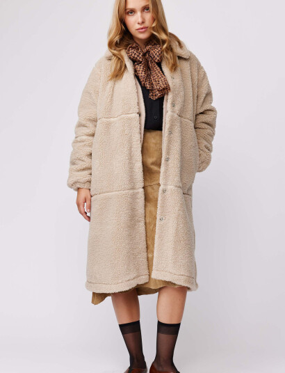 Makia Alina Coat Beige XL Makia Alina Coat Beige XL