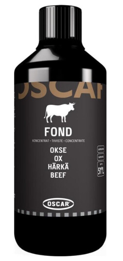 Oksekraftkonsentrat Oscar 1ltr Oksekraftkonsentrat Oscar 1ltr