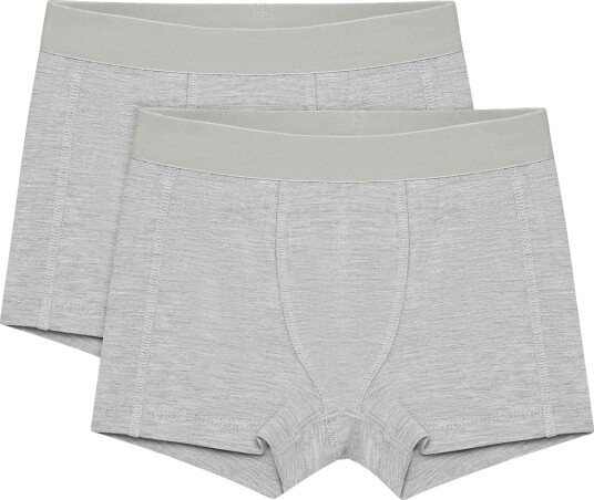 Minymo Boxershorts 2 pack Viskose Grey Melange Minymo 5 år 110 Boxershorts Grå Minymo Boxershorts 2 pack Viskose Grey Melange Minymo 5 år 110 Boxershorts Grå