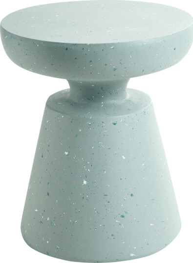 Sidebord utendørs Mincio 45 cm terrazzoeffekt Grønn