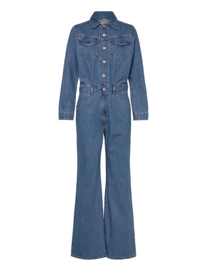 Levi"s® Western Jumpsuit Cause And Eff Blue XS Levi"s® Western Jumpsuit Cause And Eff Blue XS