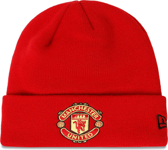 New Era Core Cuff Beanie Manutd   Red   ONE SIZE