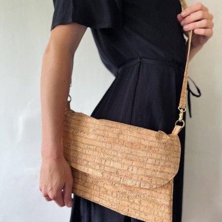 Korkskulderveske av Rito Krea Veske Syoppskrift 30x22cm