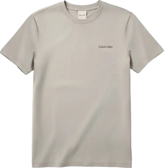 Calvin Klein Ss Micro Logo Crewneck Tee Beige L Calvin Klein Ss Micro Logo Crewneck Tee Beige L