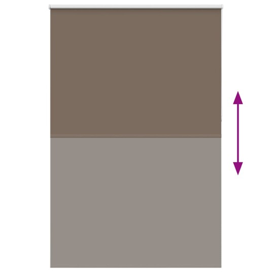 Rullegardin lystette 145x210 cm stoff bredde 141,6 cm polyester 8721158321473