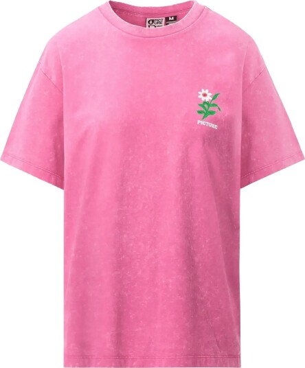 PICTURE ORGANIC CLOTHING Lyra Tee   BEETROOT POWDER WASHED   L