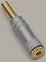 Bkl Electronic 1103081, 2.5 Mm, Gull, Perle, Hunkjønn, Rett, Gull, 12 G