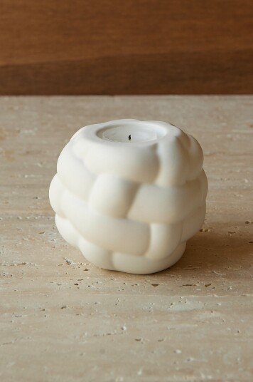 Ellos Home Telysholder Candle Holder Astrid Hvit
