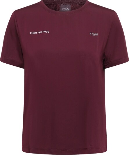 ICANIWILL Mirage Cardio T Shirt W DARK MAHOGANY XS