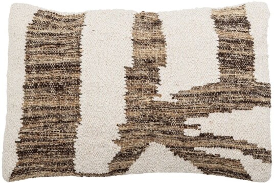 Bloomingville Abano pute 40x60 cm Hvit-brun