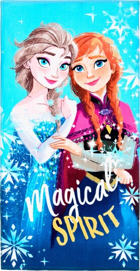 Disney Frozen Håndkle 100% Bomull Blå