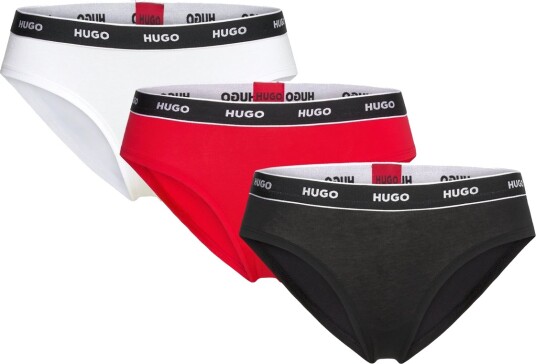 HUGO Triplet Brief Stripe Black M
