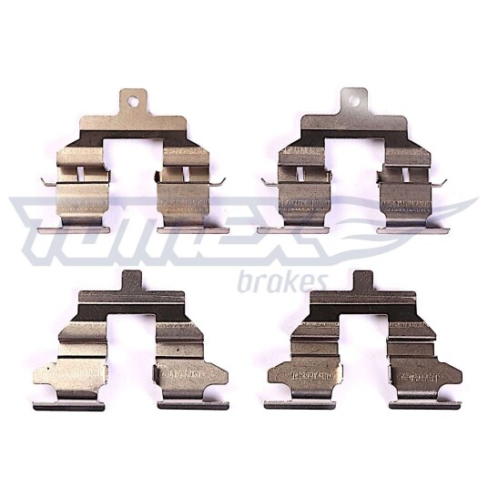 Tilbehørsett, skivebremse belegg TOMEX Brakes TX 43-96