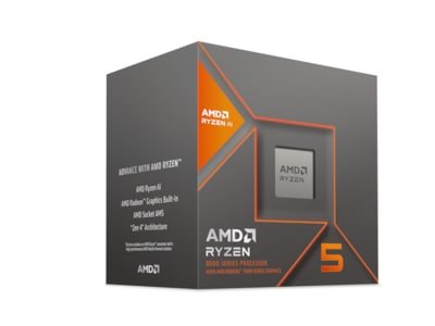 AMD CPU Ryzen 5 8600G 4,3 GHz 6 kjerner Socket AM5 PIB - med kjøler
