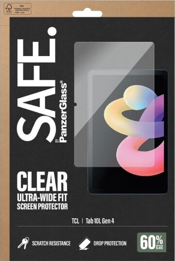 PanzerGlass Safe TCL Tab 10L Gen 4 skjermbeskytter PanzerGlass Safe TCL Tab 10L Gen 4 skjermbeskytter