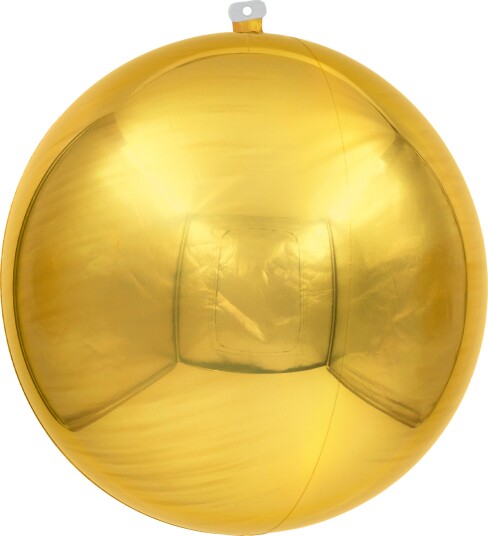 Ballongkungen Folieballong Speilball Gull 3-pakning 25 cm LB25G