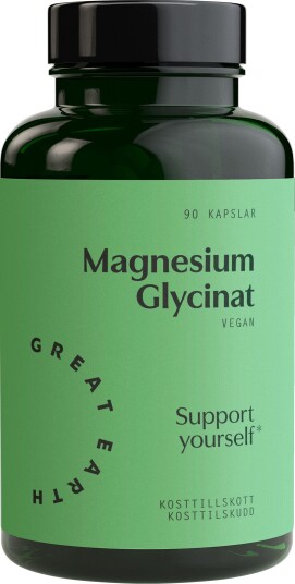 Great Earth Magnesiumglycinat 90 stk Great Earth Magnesiumglycinat 90 stk