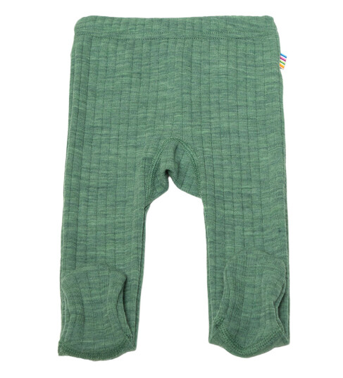 Joha Leggings m. Fot Ull Grønn 60 Leggings Ull