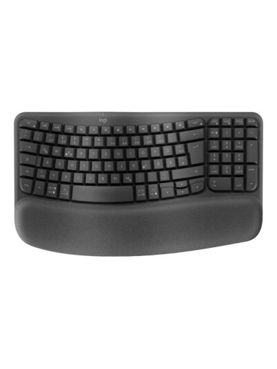 Logitech Ergo Series keyboard QWERTZ Czech graphite Input Device Tastatur Tsjekkisk Gr