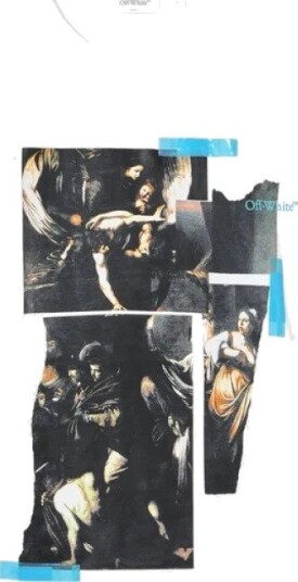 Off White Herre Topper Hvit XL,
