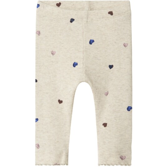 Name It NbfNutti Leggings Barneklær i Peyote Melange, Størrelse 56