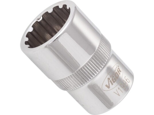 Vigor 1/2" Metrisk Pipenøkkelinnsats 18 mm - Håndverktøy
