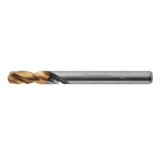 Kortbor (stubbor) HSS TiN-topp 6,80 mm Type N DIN 1897R