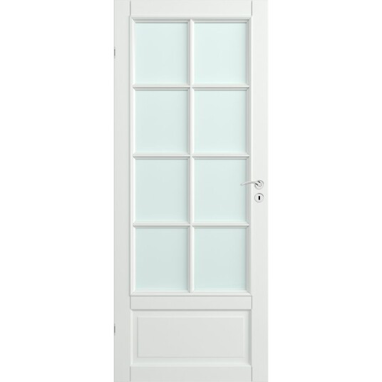 Saga Dørblad Skjold 90x200 Hvit Uten Karm