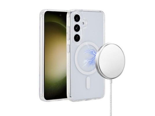Estuff Infinite Oslo - Baksidedeksel For Mobiltelefon - Magnetisk, 100% Resirkulert - Magsafe-Samsvar - Termoplast-Polyuretan (Tpu), Polykarbonat - Gjennomsiktig - For Samsung Galaxy S24+