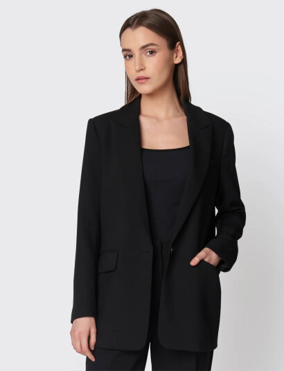 Bruuns Bazaar Cindysusbbfrida Blazer - Black - 42 Bruuns Bazaar Cindysusbbfrida Blazer - Black - 42