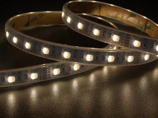 Ansell Lighting E Cell utendørs LED strip farget + hvitt lys 3000K 315lm 50 meter