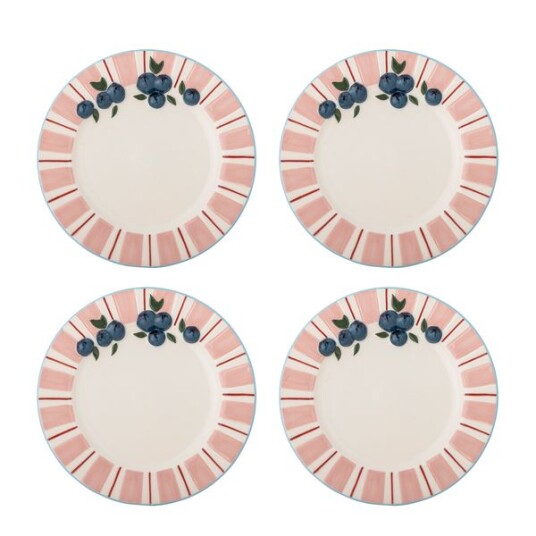 Bloomingville Carry Plate Pink Ø 20.5 CM