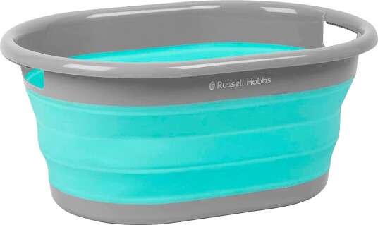 Russell Hobbs Sammenleggbar Skittentøyskurv (37L) Aqua