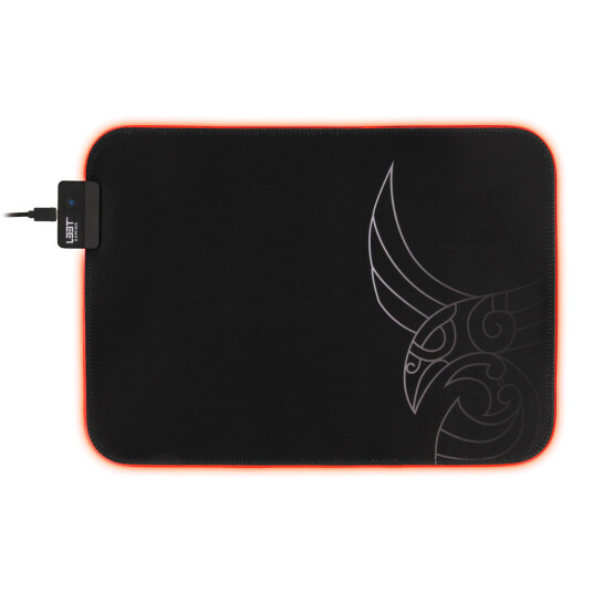 L33T Karlvagn Gaming Musematte M med RGB 35,5x25,5cm L33T Karlvagn Gaming Musematte M med RGB 35,5x25,5cm