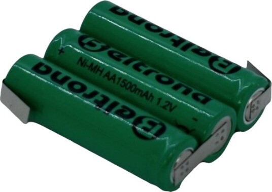Beltrona 3Aa1500 Batteripakke 3X Mignon Aa Z-Loddefane Nimh 3,6 V 1500 Mah Belnimh3aa1500hbg Beltrona 3Aa1500 Batteripakke 3X Mignon Aa Z-Loddefane Nimh 3,6 V 1500 Mah Belnimh3aa1500hbg