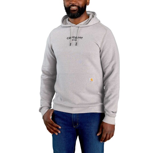 Carhartt Force Graphic Hoodie Men's Asphalt Heather S Carhartt Force Graphic Hoodie Men's Asphalt Heather S