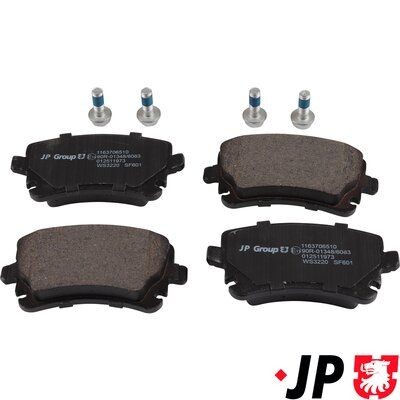 Bremseklosser JP GROUP 1163706510