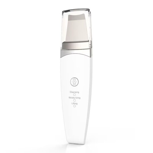 INF Ansiktsrenser med ultralyd for peeling Hvit INF Ansiktsrenser med ultralyd for peeling Hvit