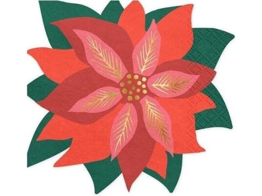 Party Deco Julestjerne servietter Party Deco Julestjerne servietter