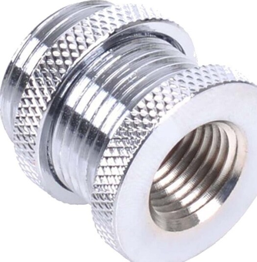 Alphacool Slangekobling G1/4" for Vannkjøling Messing/Krom 17068