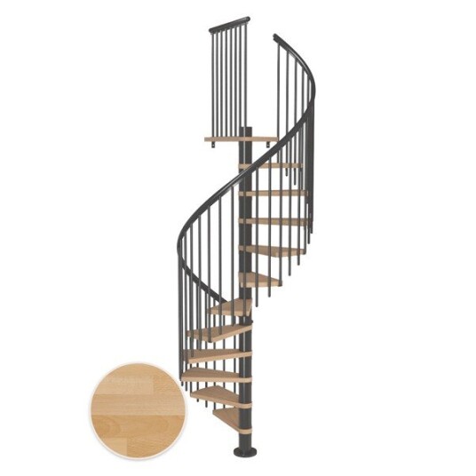 Dolle Montreal Spiral Bøk Oljet 7016 Classic4 13T Ø120 Dolle Montreal Spiral Bøk Oljet 7016 Classic4 13T Ø120