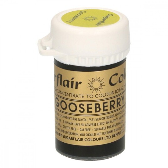 Sugarflair Pastafarge Gooseberry 25g 
