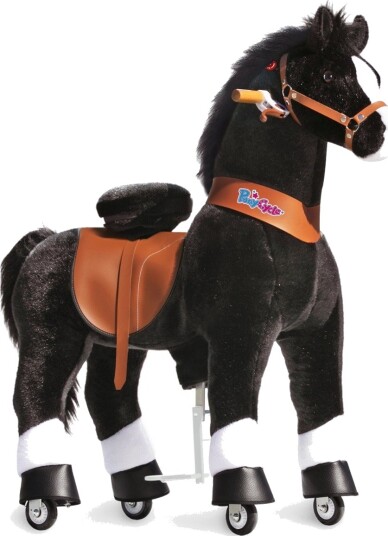 PonyCycle Ri Selv Hest sort m. hvitt bliss M/L