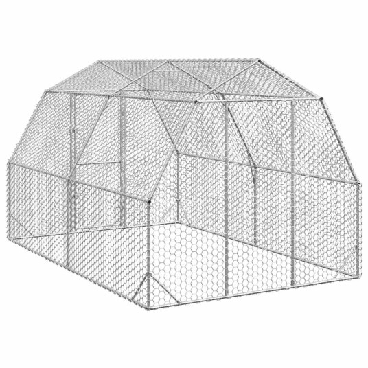 Kyllingløp 2.5X4X2.25 M Galvanisert Stål Kyllingløp 2.5X4X2.25 M Galvanisert Stål
