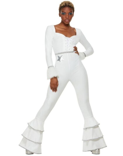 70 Talls Abba Inspirert Glam Kostyme til Dame