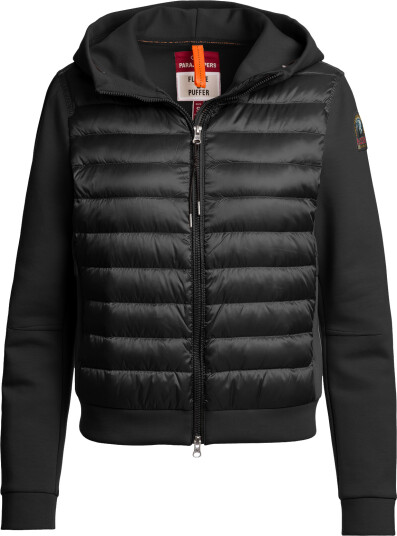 Parajumpers Women"s Caelie Hybrid Sweatshirt 2.0 Black XS