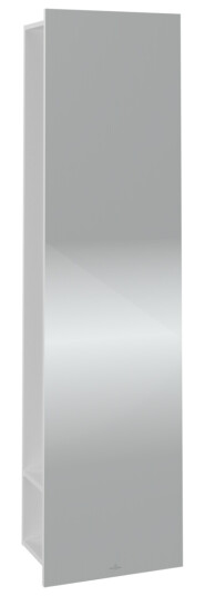 VILLEROY & BOCH SUBWAY 3.0 SPEILHYLLE 40X171 HØYRE PURE WHITE HÅNDTAK I KROM